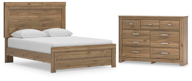 Zanbrook Queen Panel Bed with Dresser