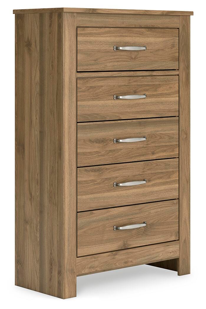 Zanbrook Chest of Drawers, Brown, large