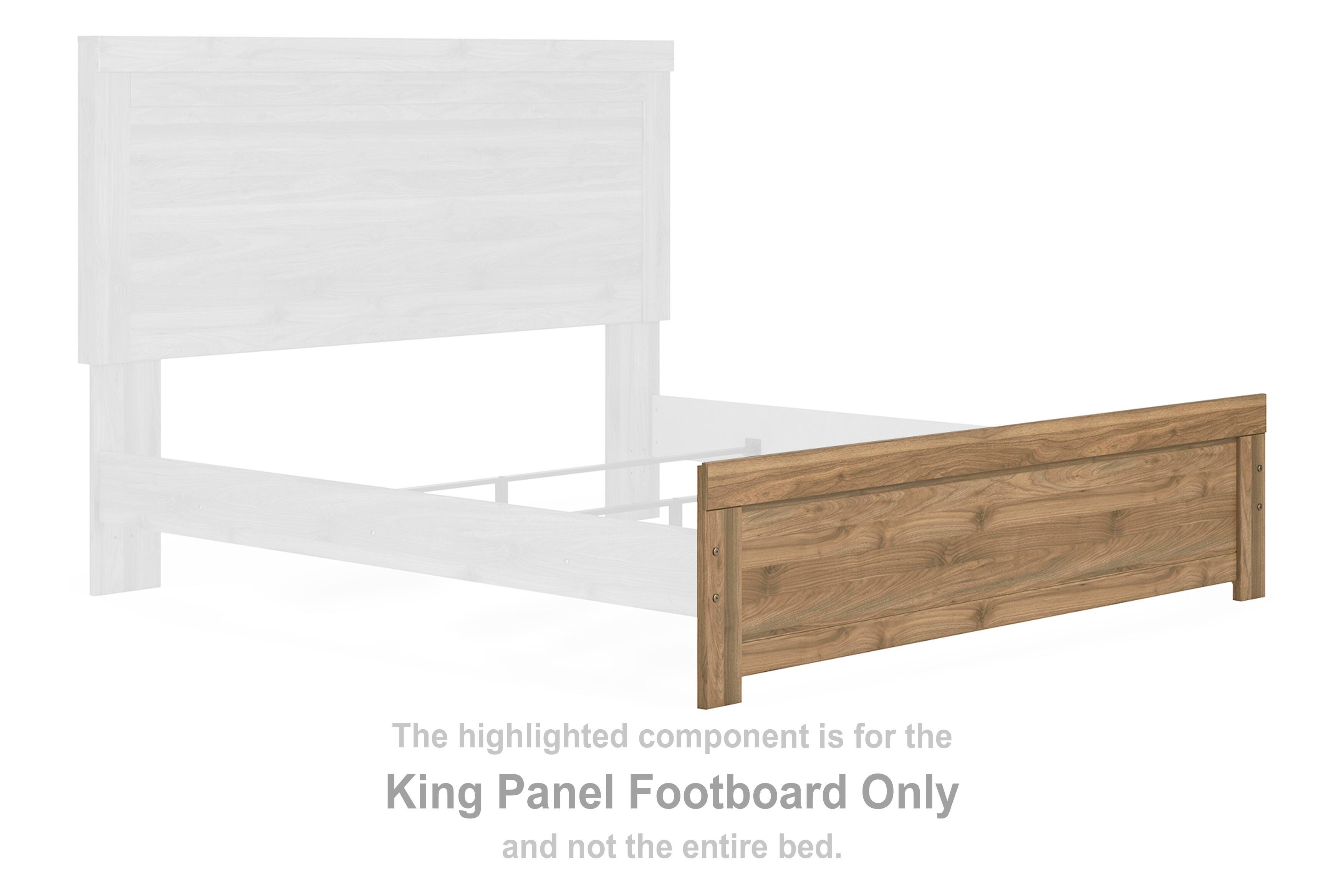 Zanbrook King Panel Footboard, , large