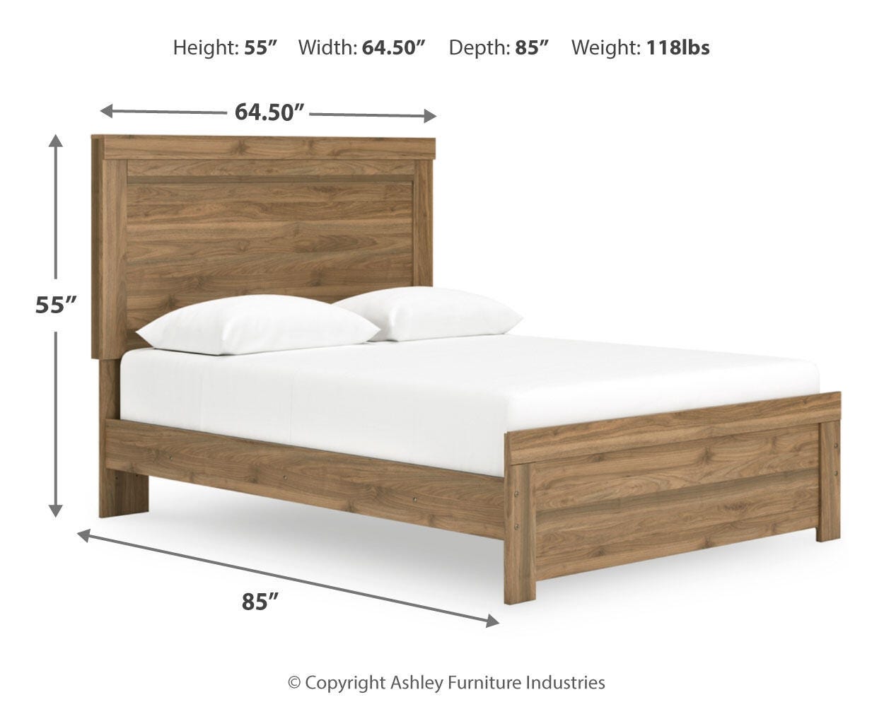 Zanbrook Queen Panel Bed - image 11