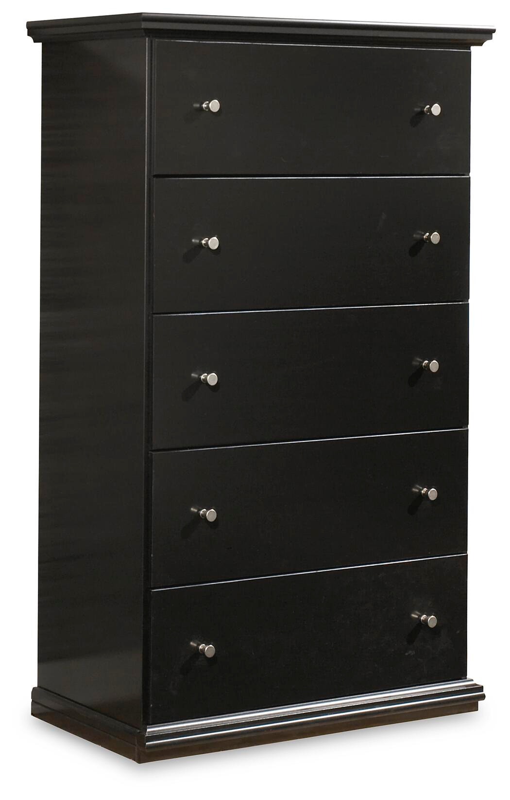 Three Drawer Dressor Search - Stancil Modern Classic Black Iron Triple Dresser | Ashley