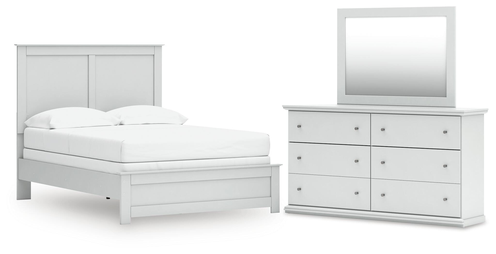 Bostwick Shoals Full Panel Bed, Dresser and Mirror - image 1