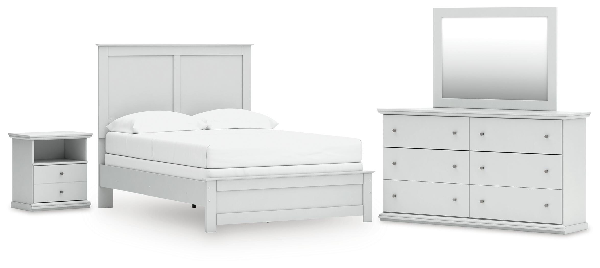Bostwick Shoals Full Panel Bed, Dresser, Mirror and Nightstand - image 1
