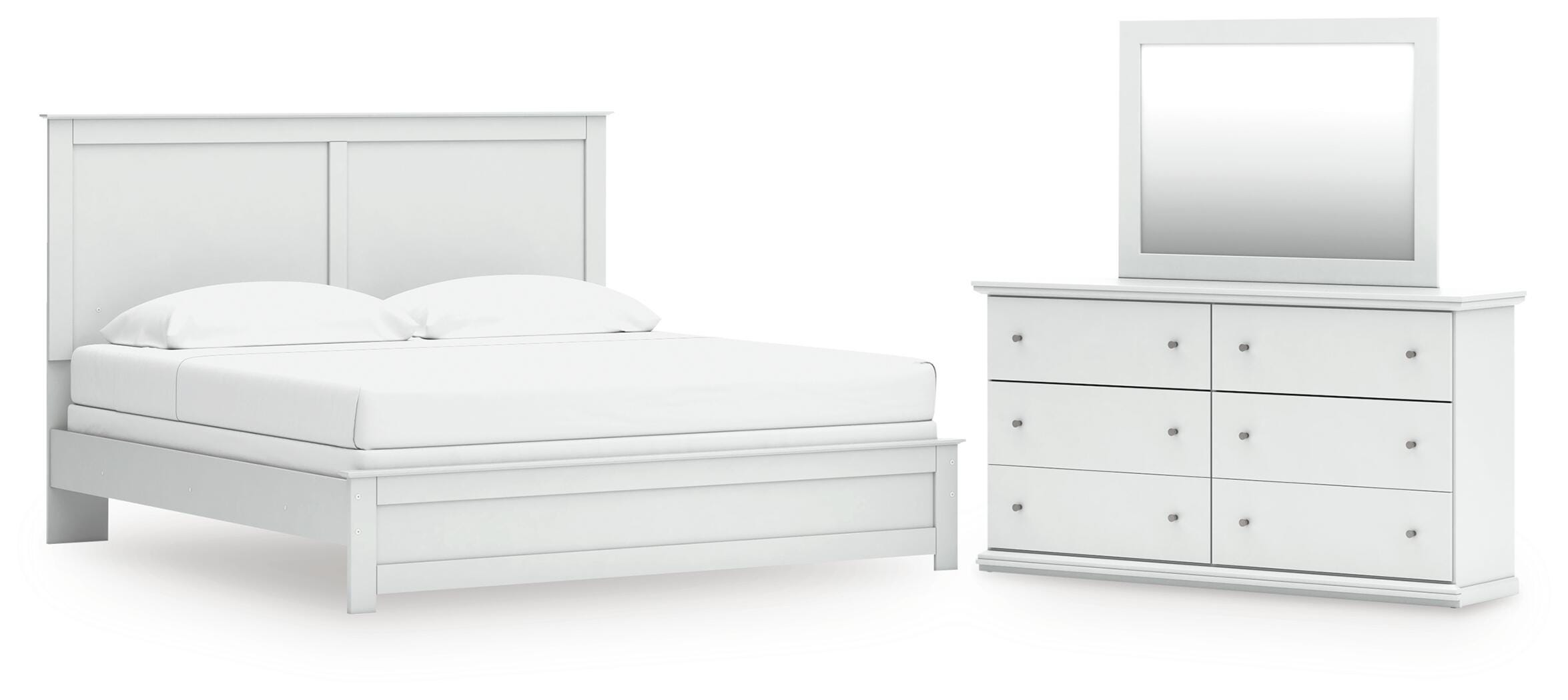 Cama King, Tocador y Espejo Bostwick Shoals - image 1