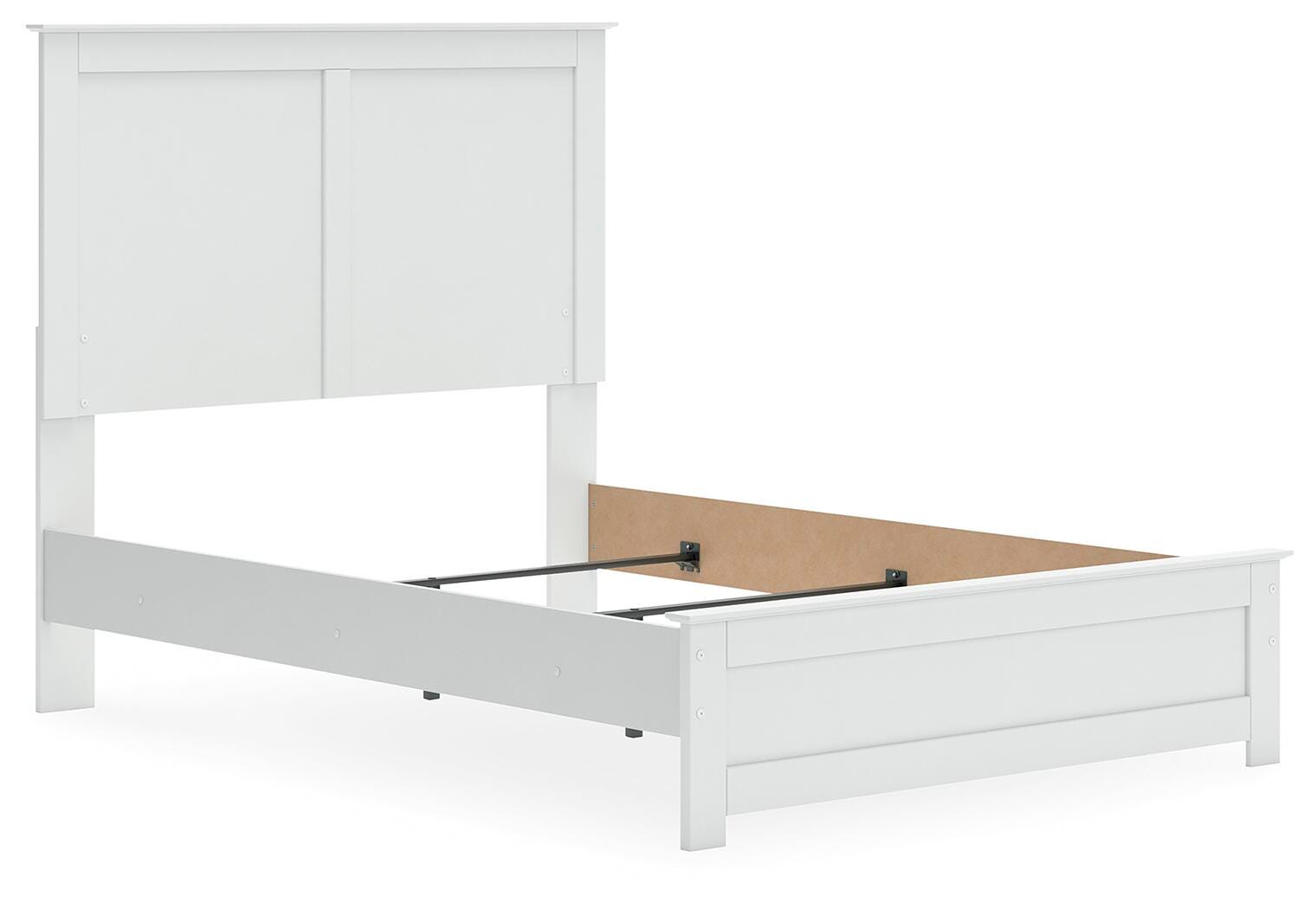 Cama con cabecero y piecero Bostwick Shoals, tocador, espejo, cómoda y mesita de noche - image 16