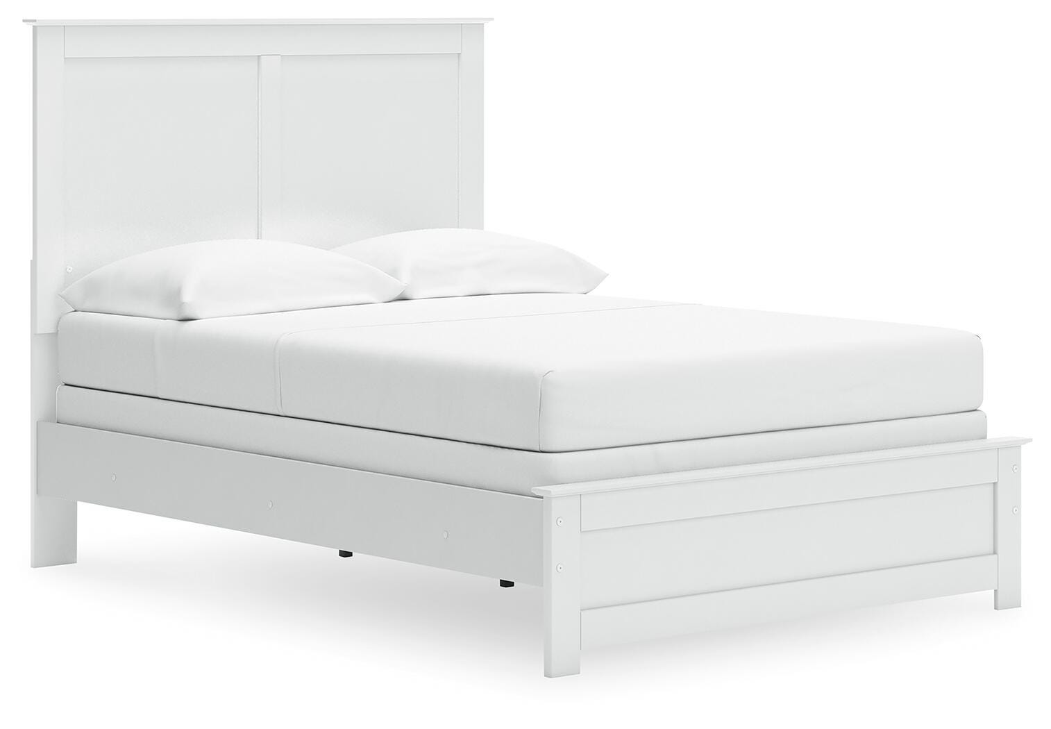 Cama con cabecero y piecero Bostwick Shoals, tocador, espejo, cómoda y mesita de noche - image 11