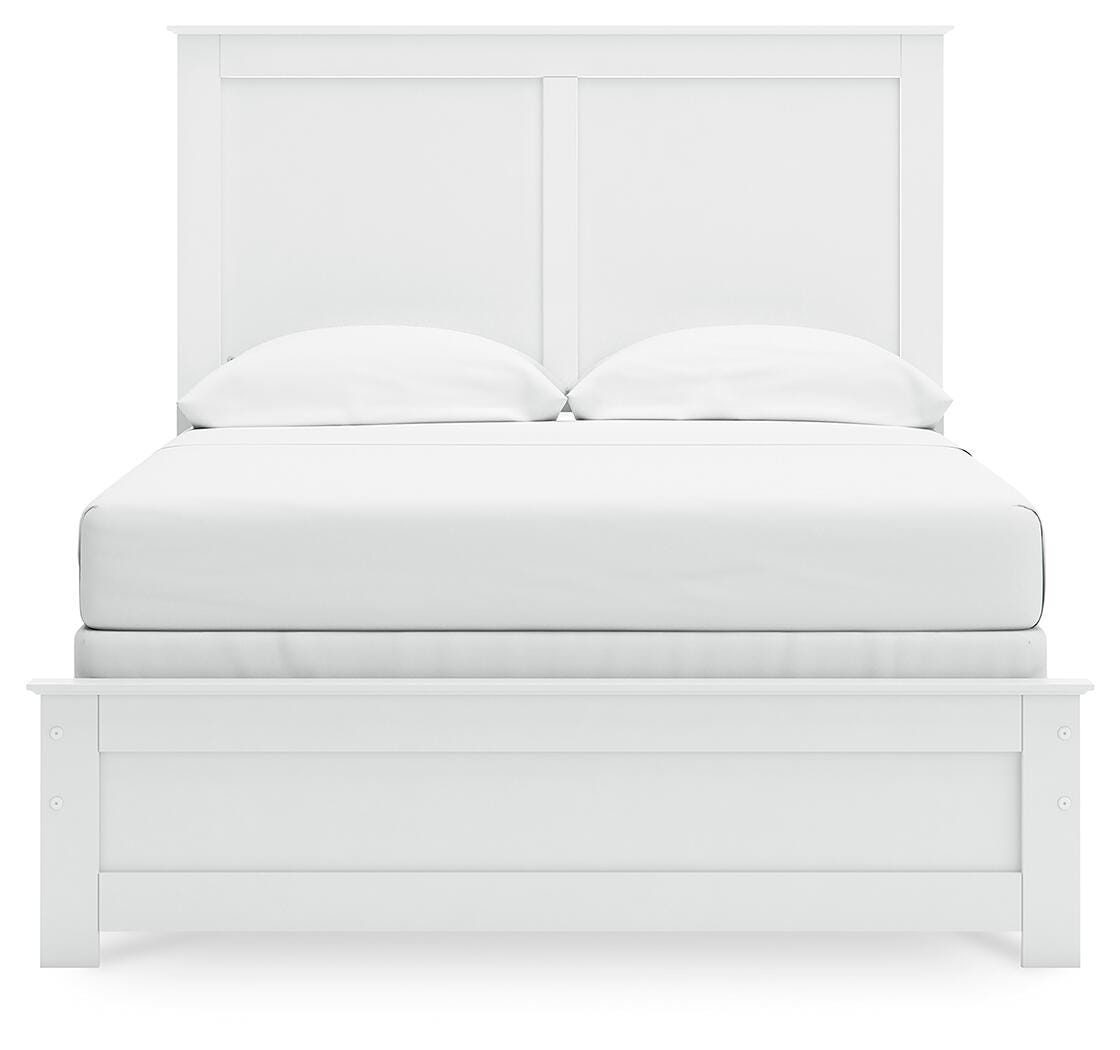 Cama con cabecero y piecero Bostwick Shoals, tocador, espejo, cómoda y mesita de noche - image 10
