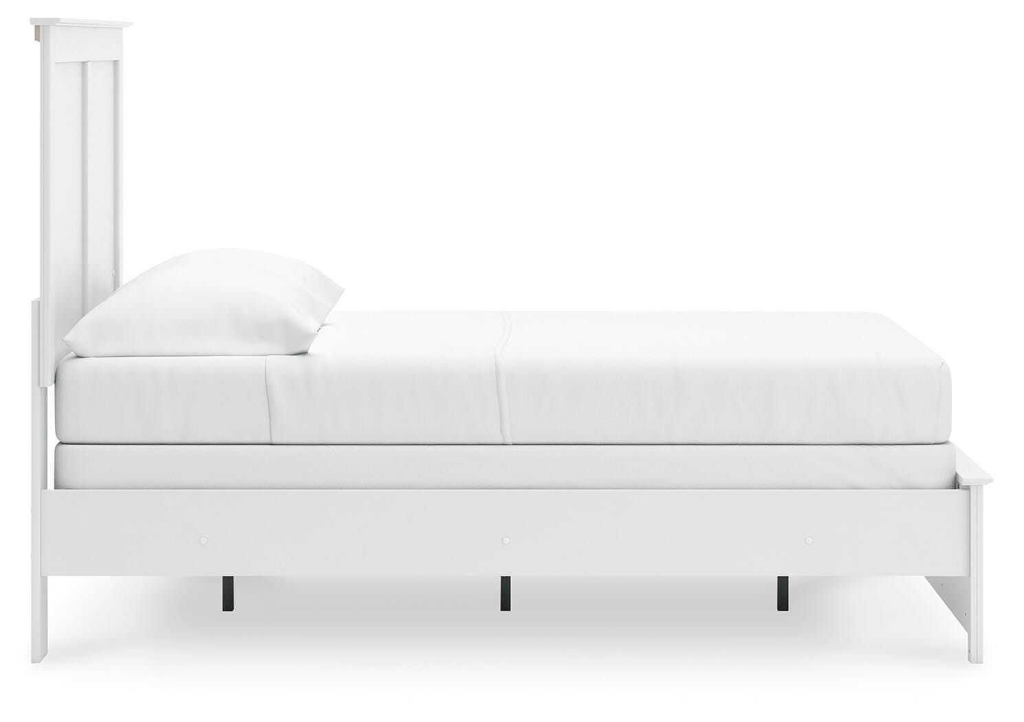 Cama con cabecero y piecero Bostwick Shoals, tocador, espejo, cómoda y mesita de noche - image 12