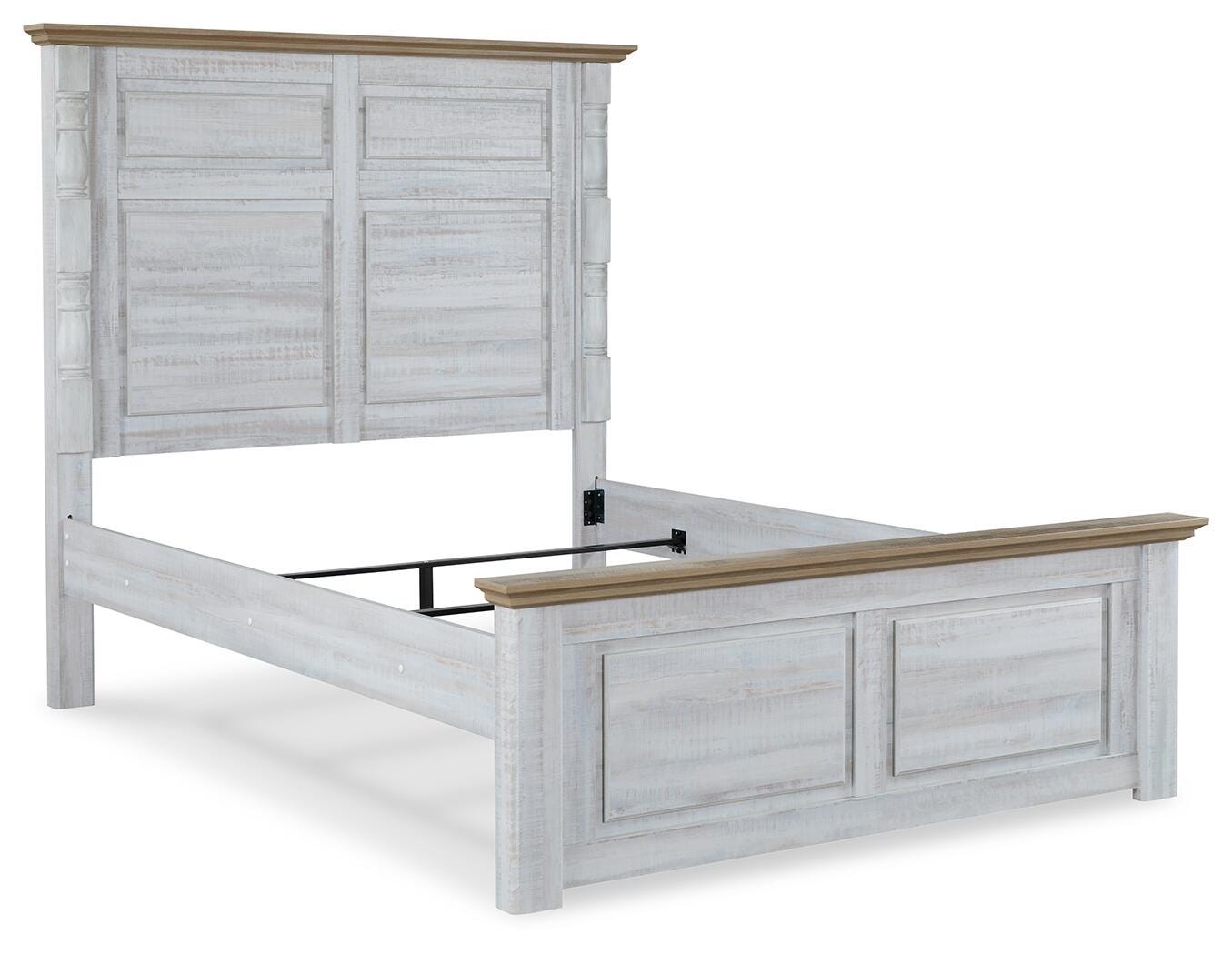Haven Bay Queen Panel Bed, Two-tone, large