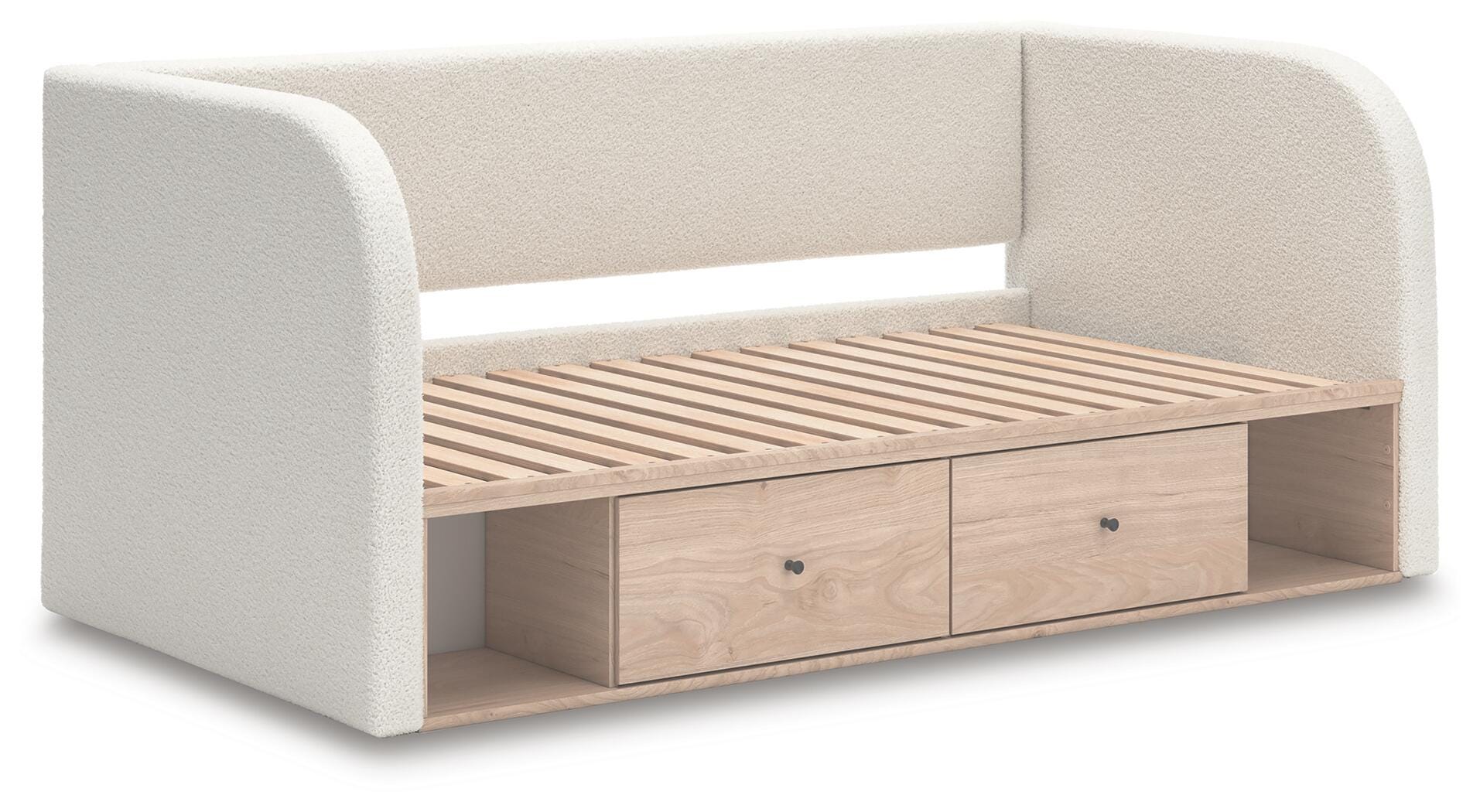 Shapella Full Upholstered Day Bed with Storage - image 4
