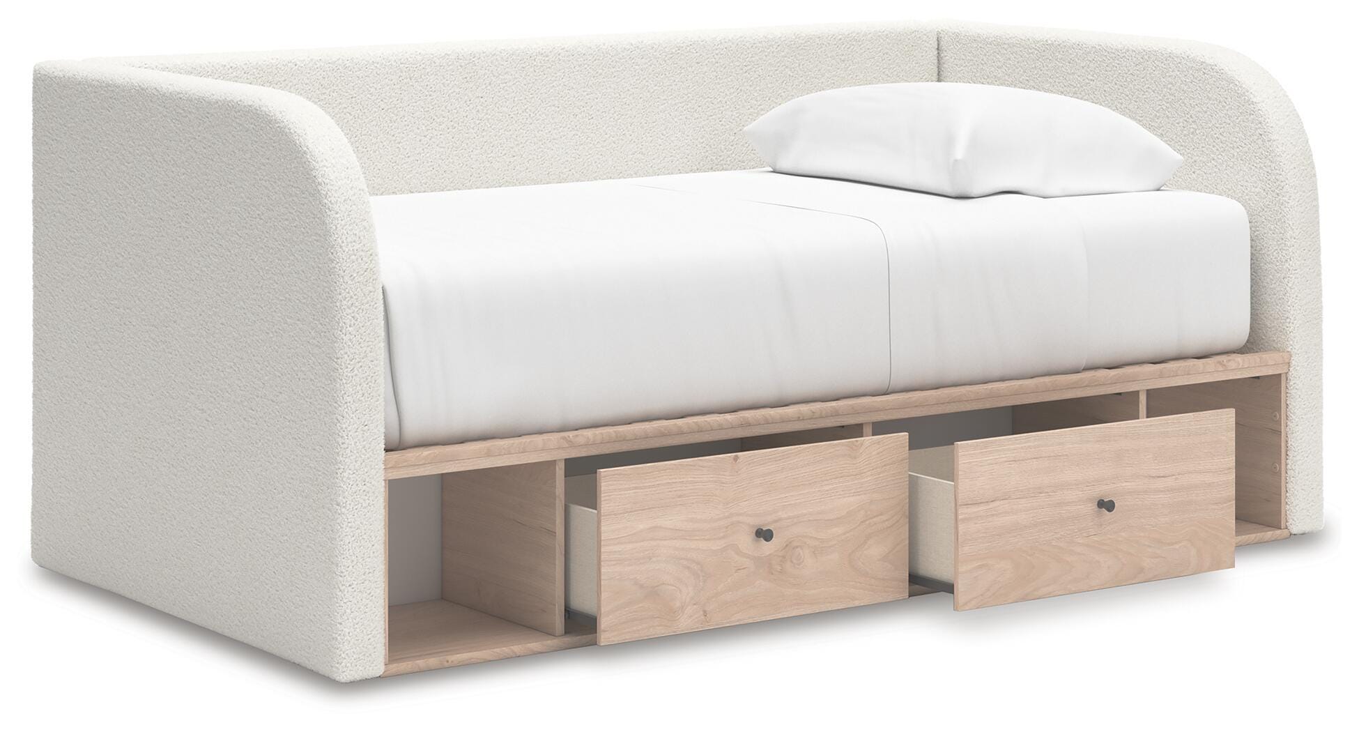 Shapella Full Upholstered Day Bed with Storage - image 5