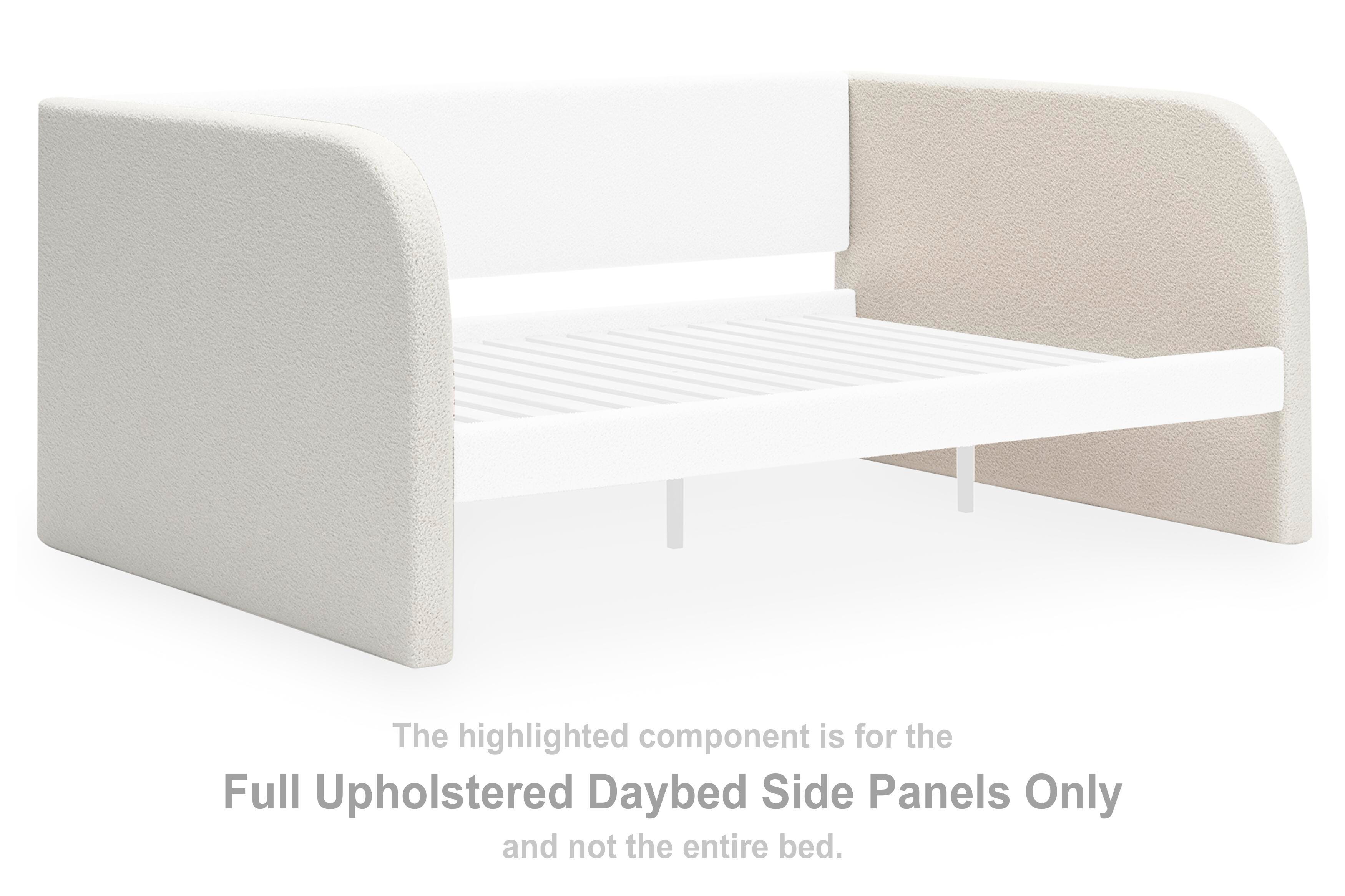Shapella Full Upholstered Daybed Side Panels, , large