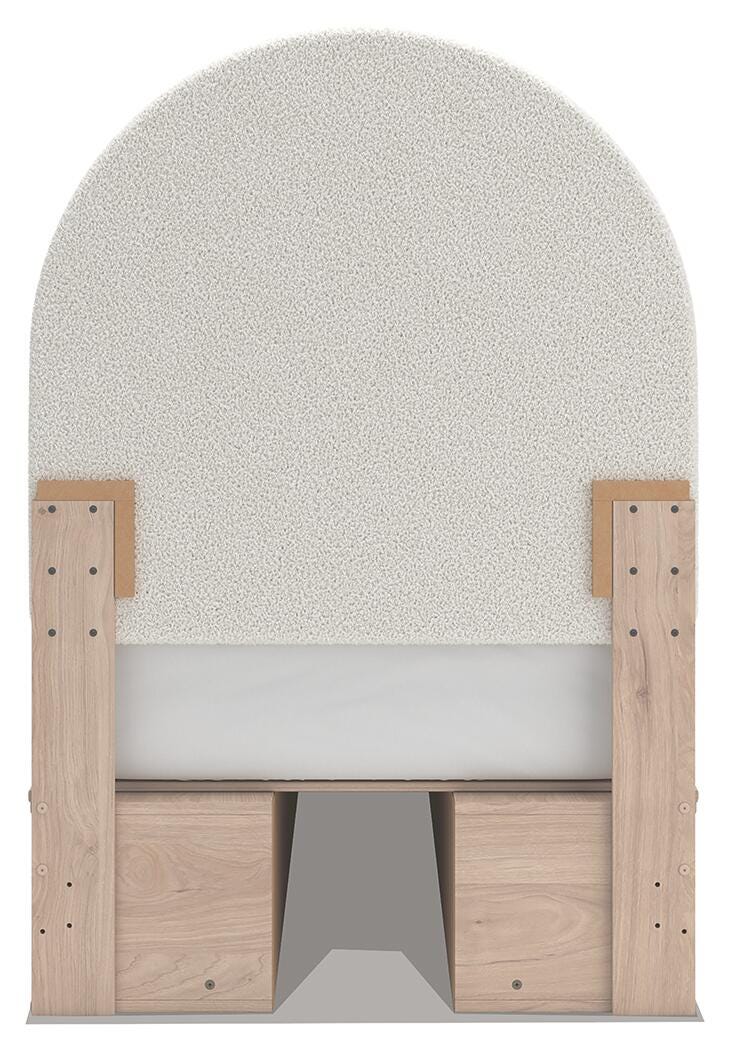 Shapella Twin Upholstered Panel Bed with Storage - image 7