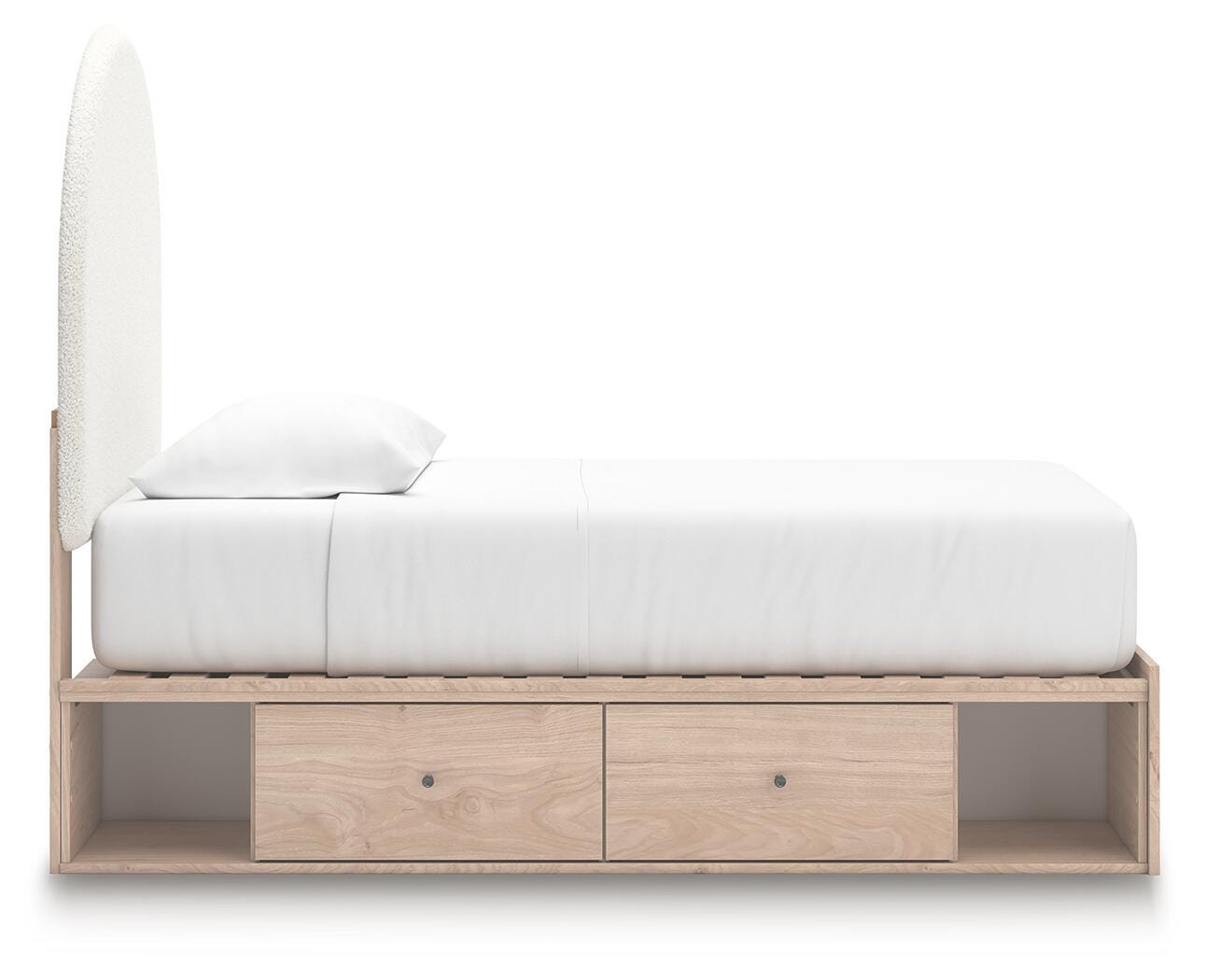 Shapella Twin Upholstered Panel Bed with Storage - image 9