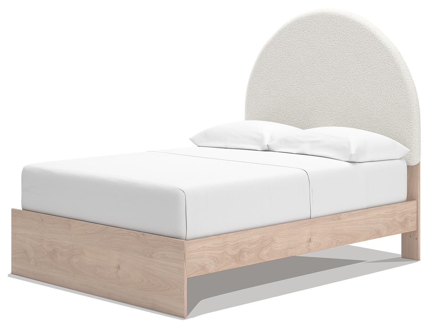 Shapella Full Upholstered Panel Bed with Storage - image 3