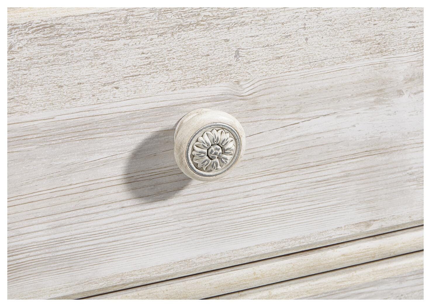 Cama queen con paneles, cómoda y mesita de noche Paxberry - image 23