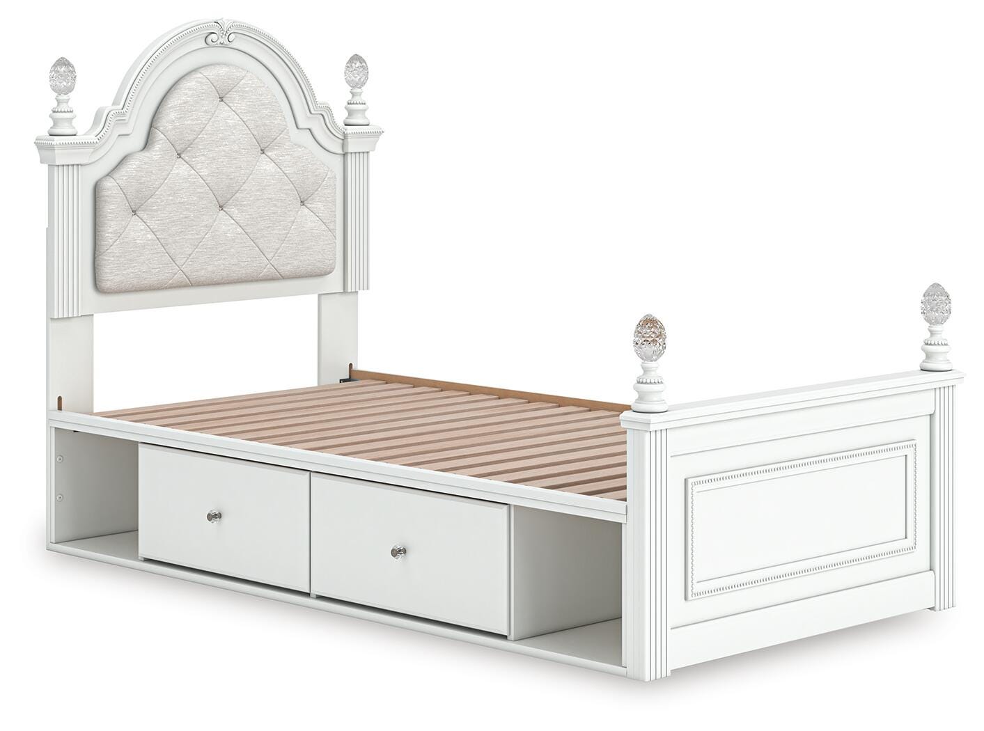 Maylilly Twin Upholstered Panel Storage Bed - image 4
