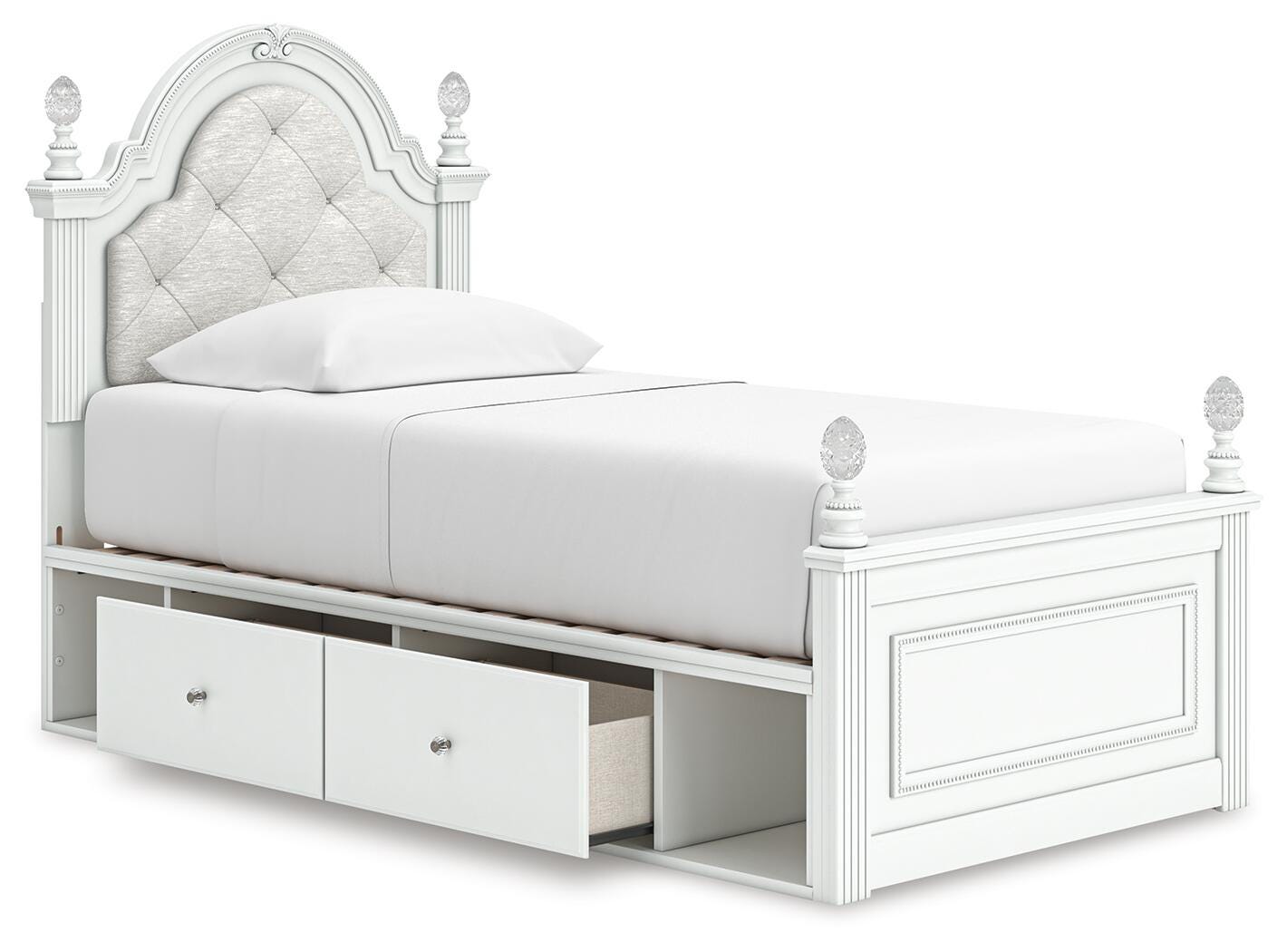 Maylilly Twin Upholstered Panel Storage Bed - image 3