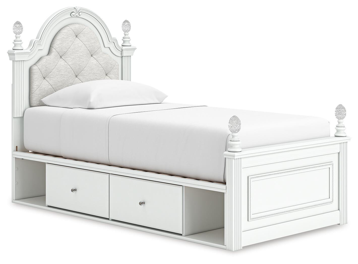Maylilly Twin Upholstered Panel Storage Bed - image 2