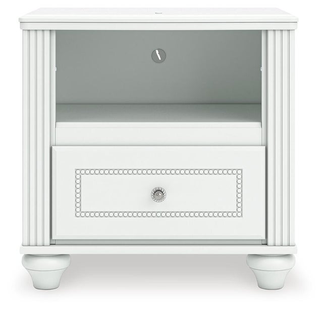 Maylilly Nightstand, White