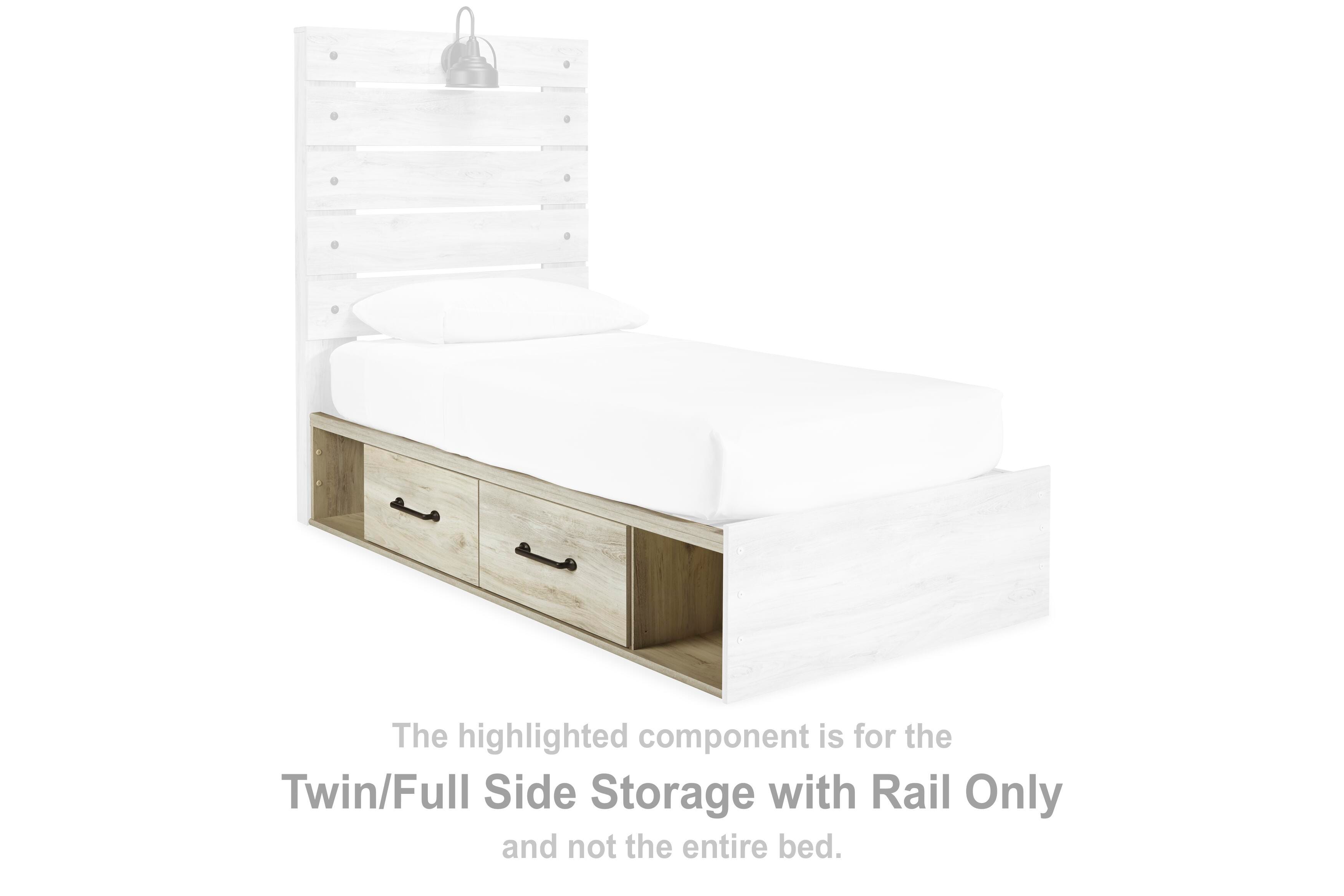 Cambeck Twin/Full Side Storage with Rail - image 2