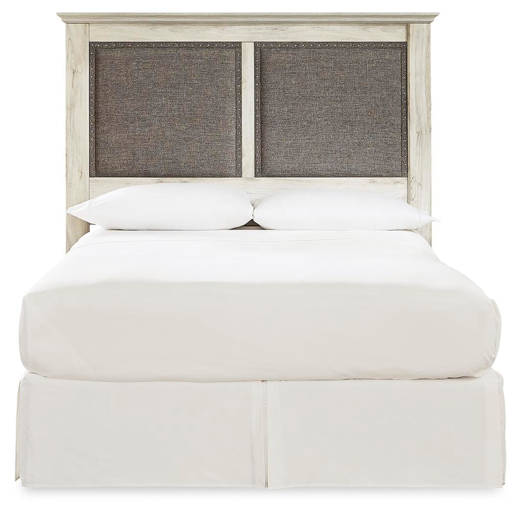 Cambeck King Upholstered Panel Headboard, , large