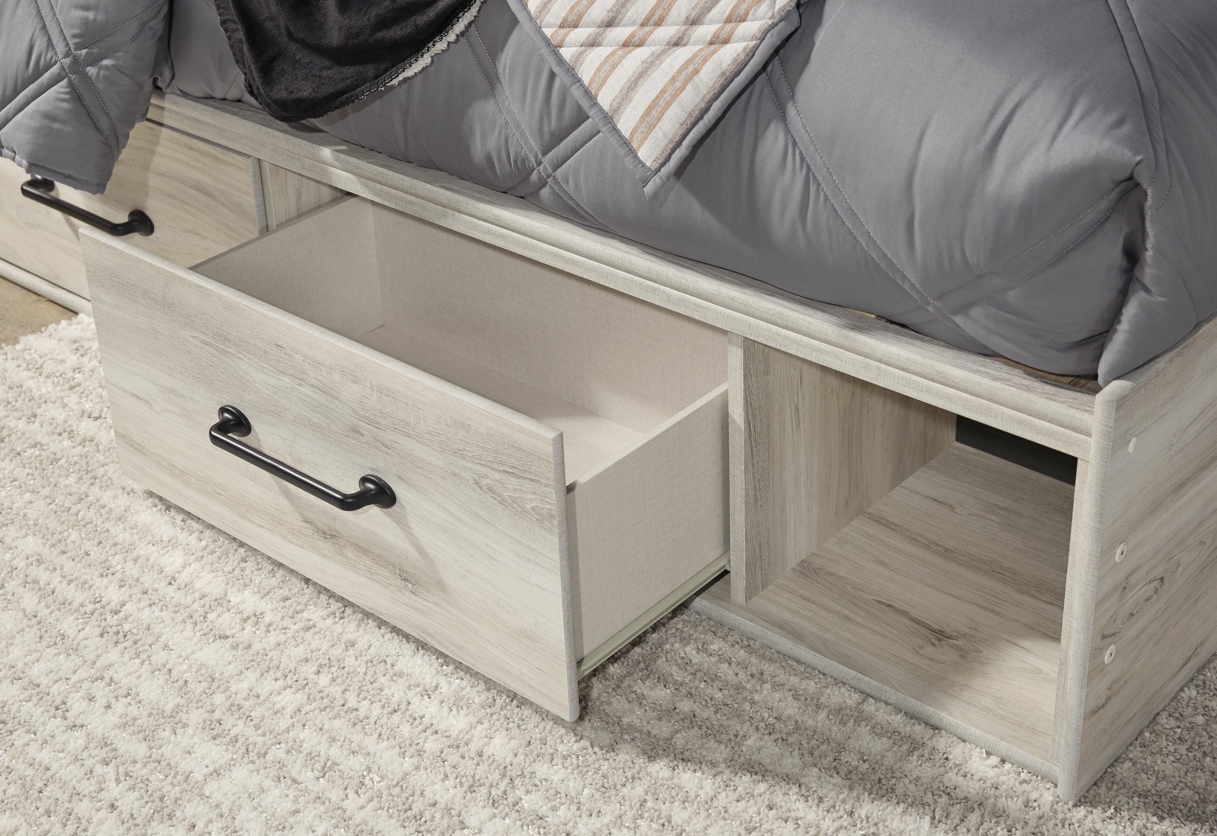 Cama con panel completo, baúl y mesita de noche Cambeck - image 22