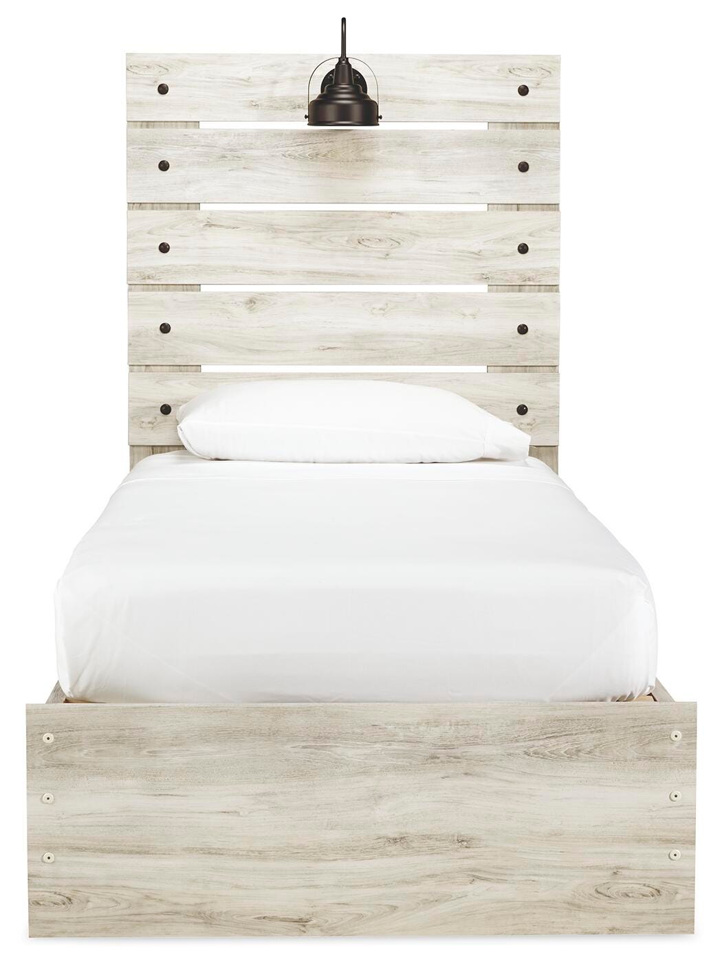 Cambeck Twin Panel Bed with 2 Storage Drawers - image 3