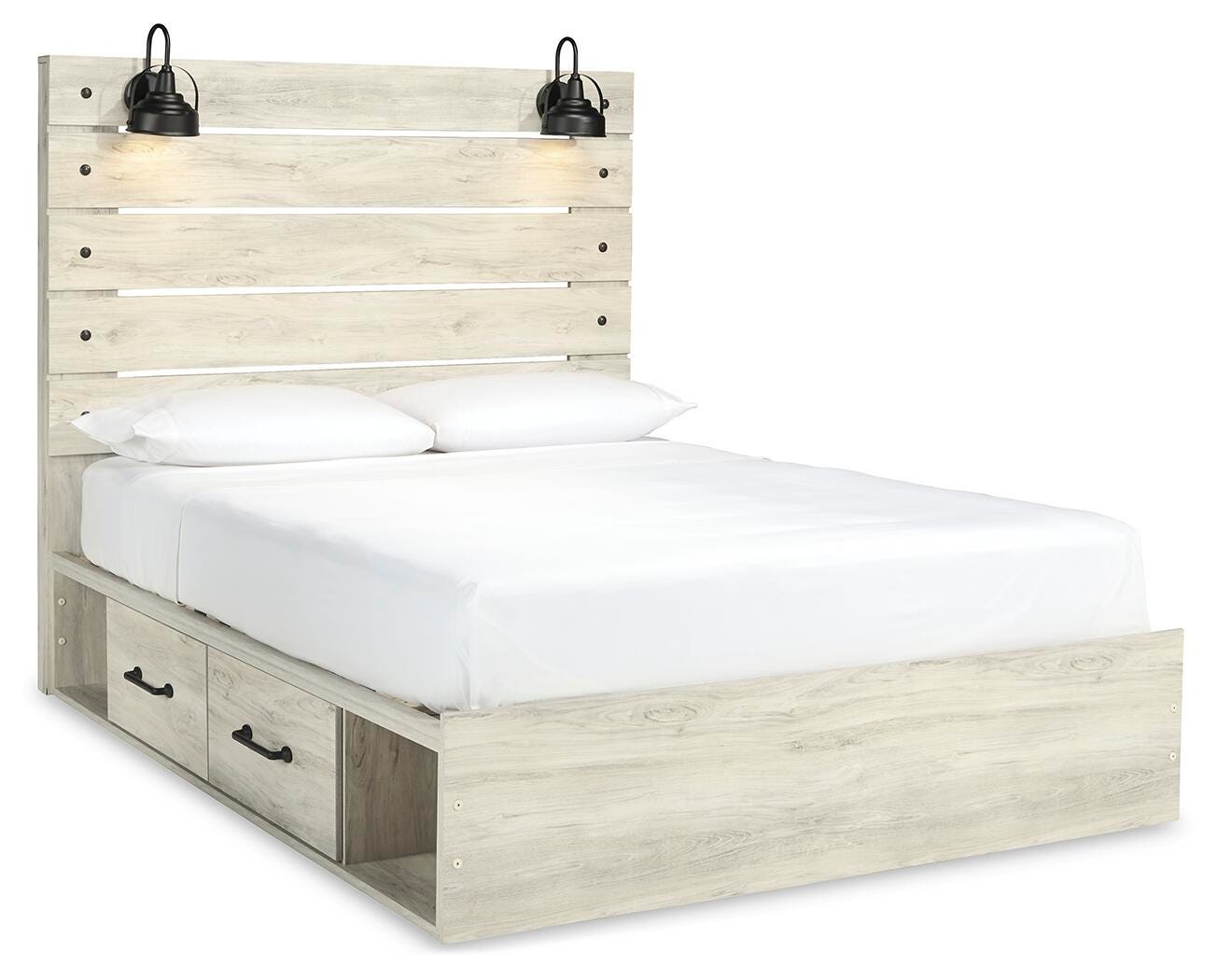 Cambeck Queen Panel Bed with 2 Storage Drawers - image 2