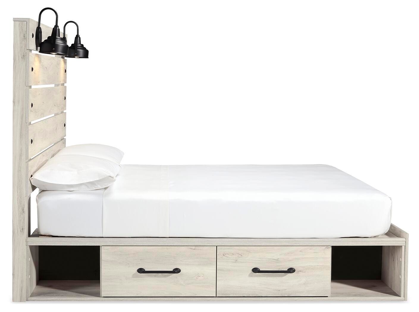 Cambeck Queen Panel Bed with Storage, Dresser, Mirror, Chest and 2 Nightstands - image 13