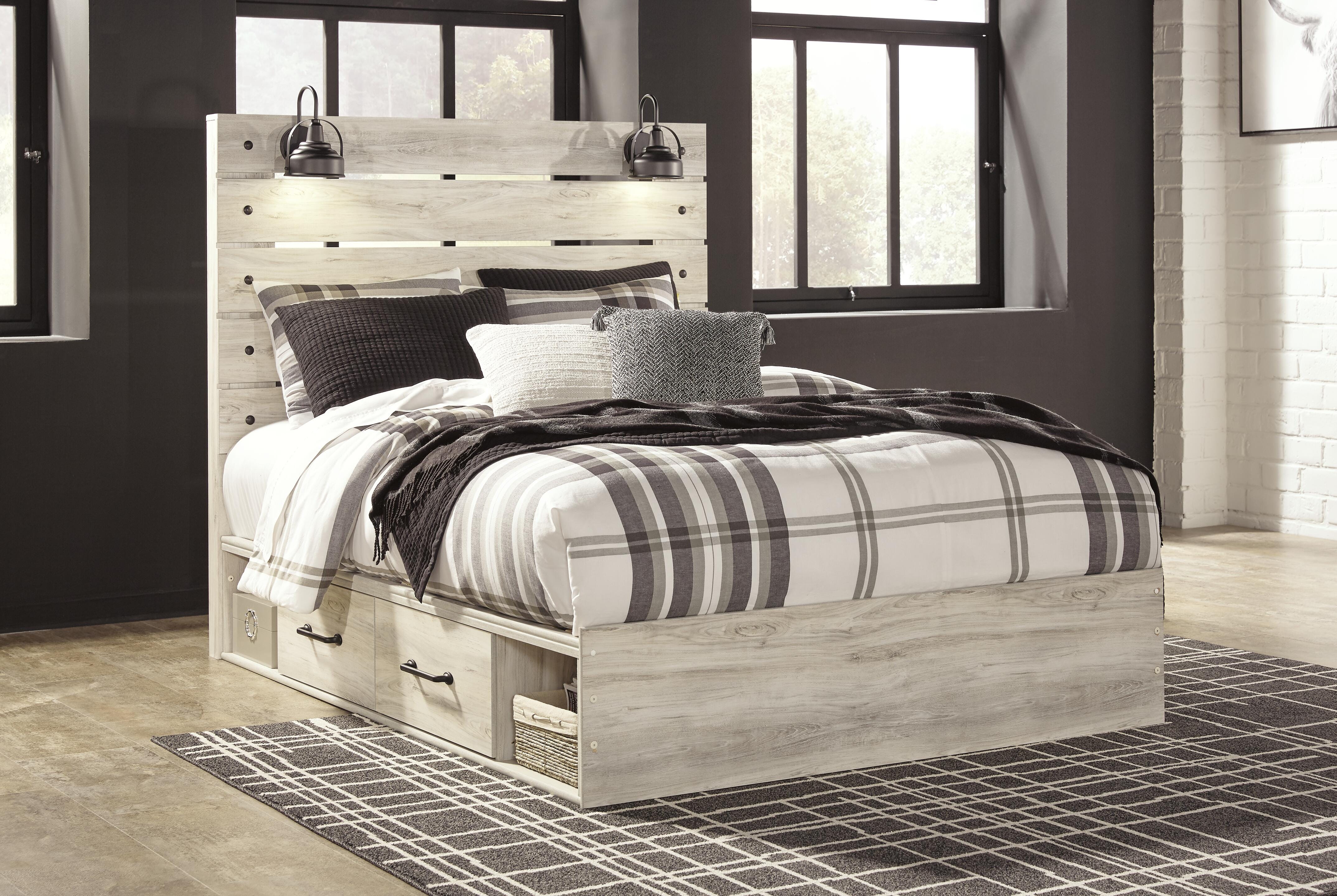 Cambeck Queen Panel Bed with Storage and Dresser - image 13