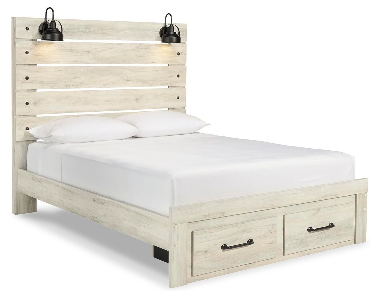 Cama con almacenaje Queen, cómoda, sinfonier y mesita de noche Cambeck - image 12