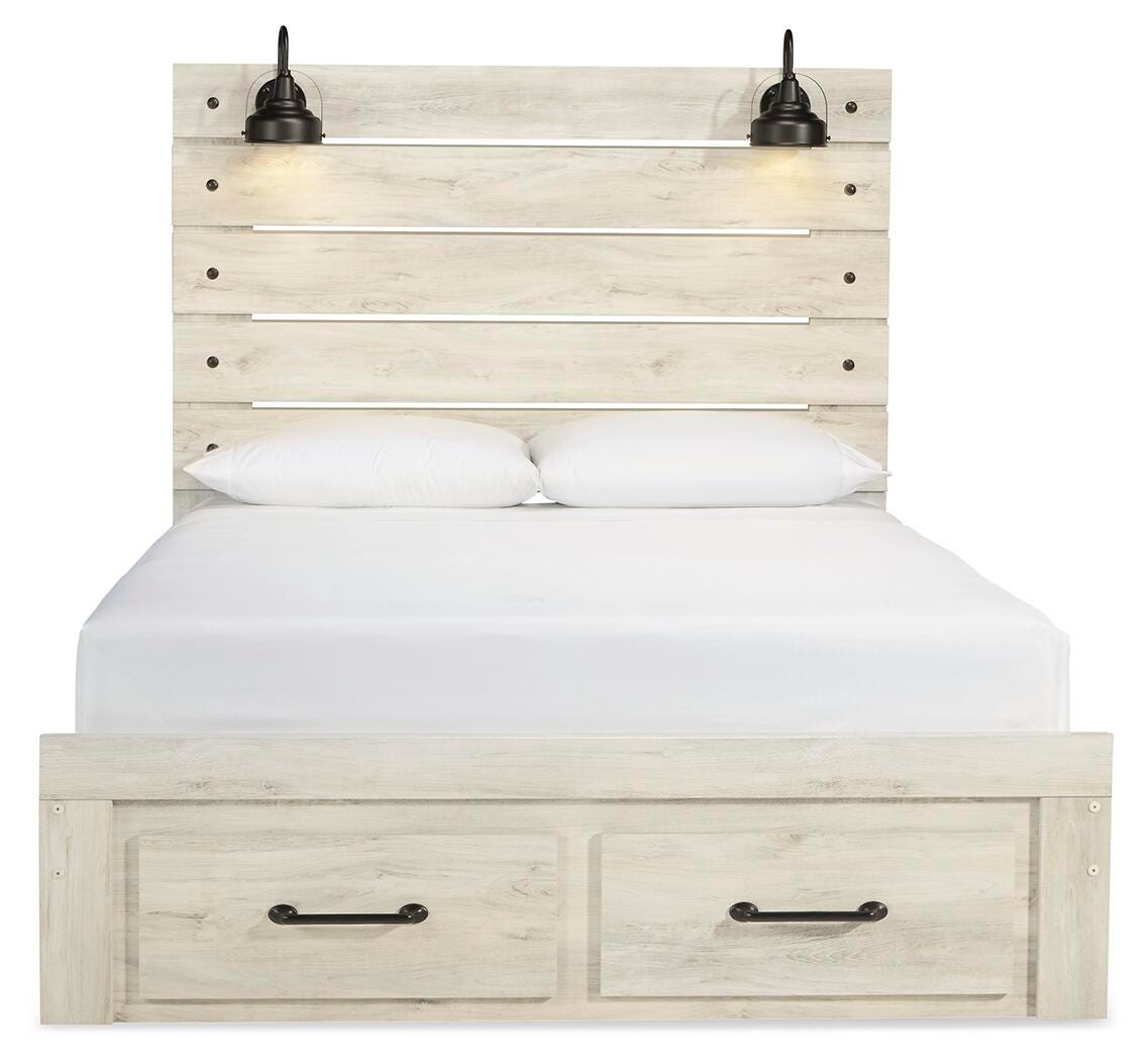 Cama con almacenaje Queen, cómoda, sinfonier y mesita de noche Cambeck - image 13