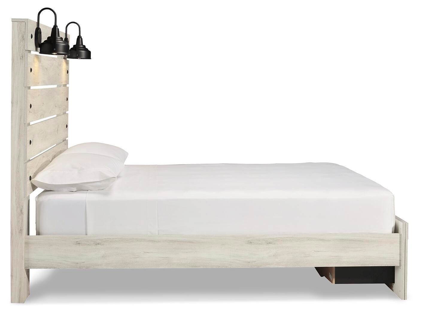Cama con almacenaje Queen, cómoda, sinfonier y mesita de noche Cambeck - image 14
