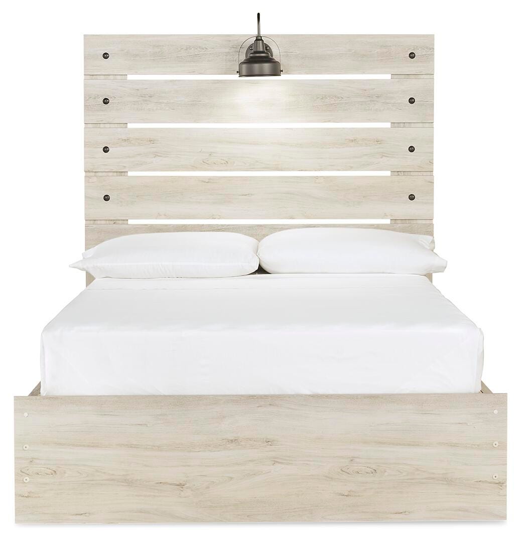 Cambeck Full Panel Bed with 2 Storage Drawers - image 3