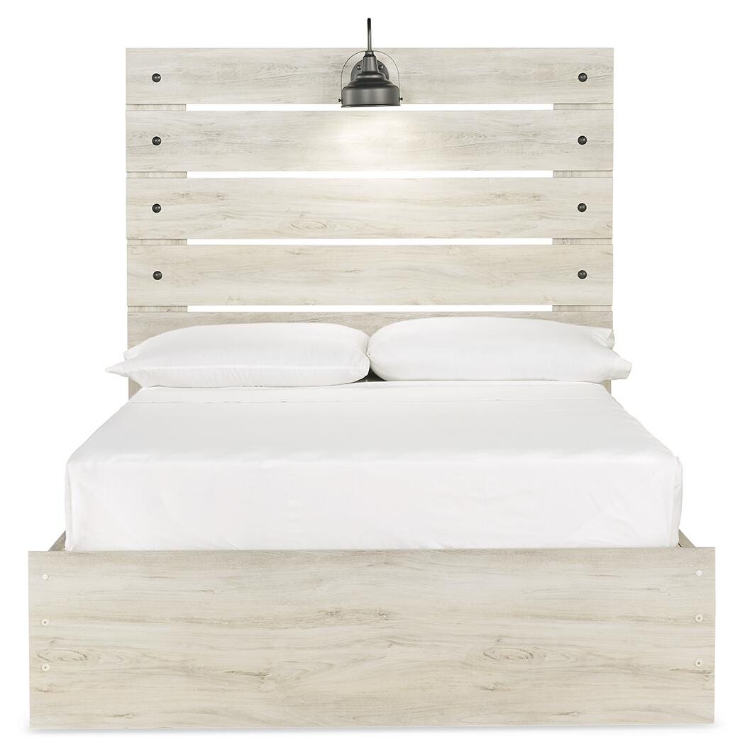 Cama con panel completo, baúl y mesita de noche Cambeck - image 9