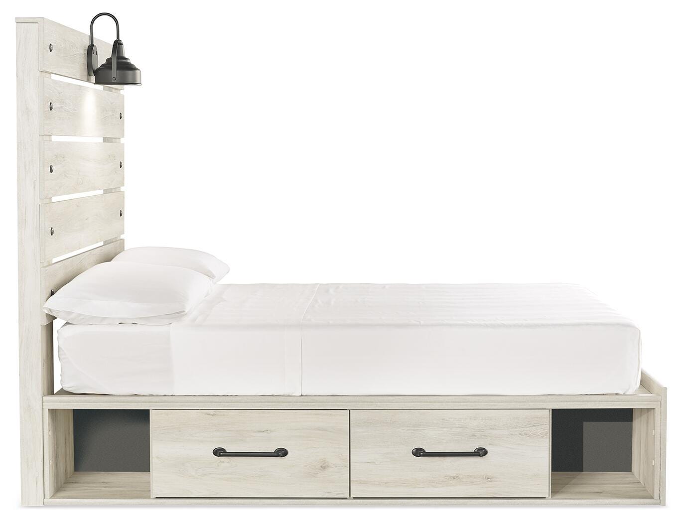 Cama con panel completo, baúl y mesita de noche Cambeck - image 10