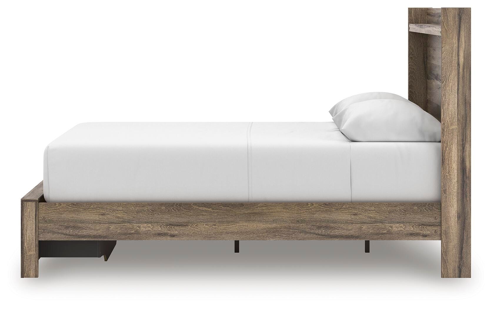 Cama Baystorm Queen con panel de almacenamiento, cómoda y mesita de noche - image 15