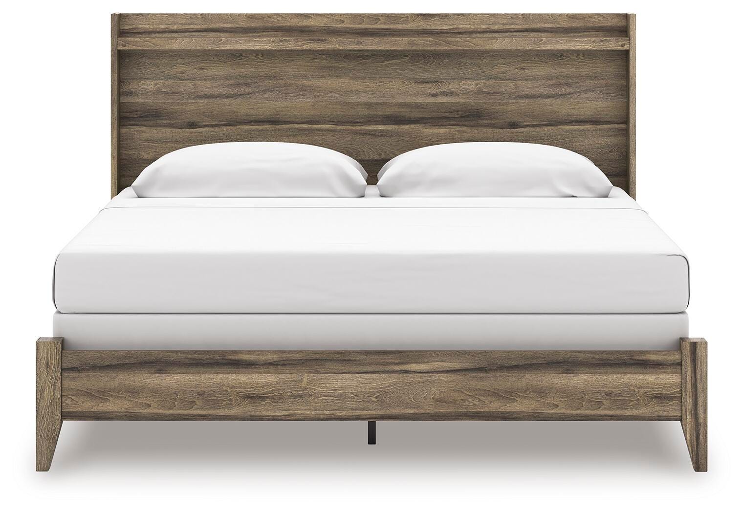 Cama de paneles, tocador, espejo y mesita de noche Baystorm King - image 8