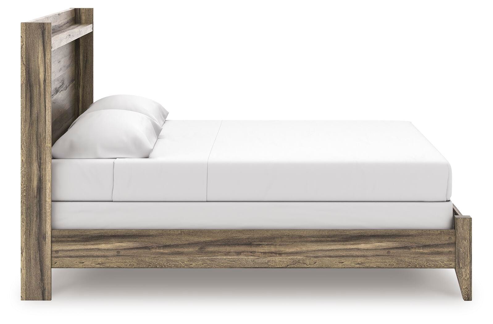 Cama de paneles, tocador, espejo y mesita de noche Baystorm King - image 11