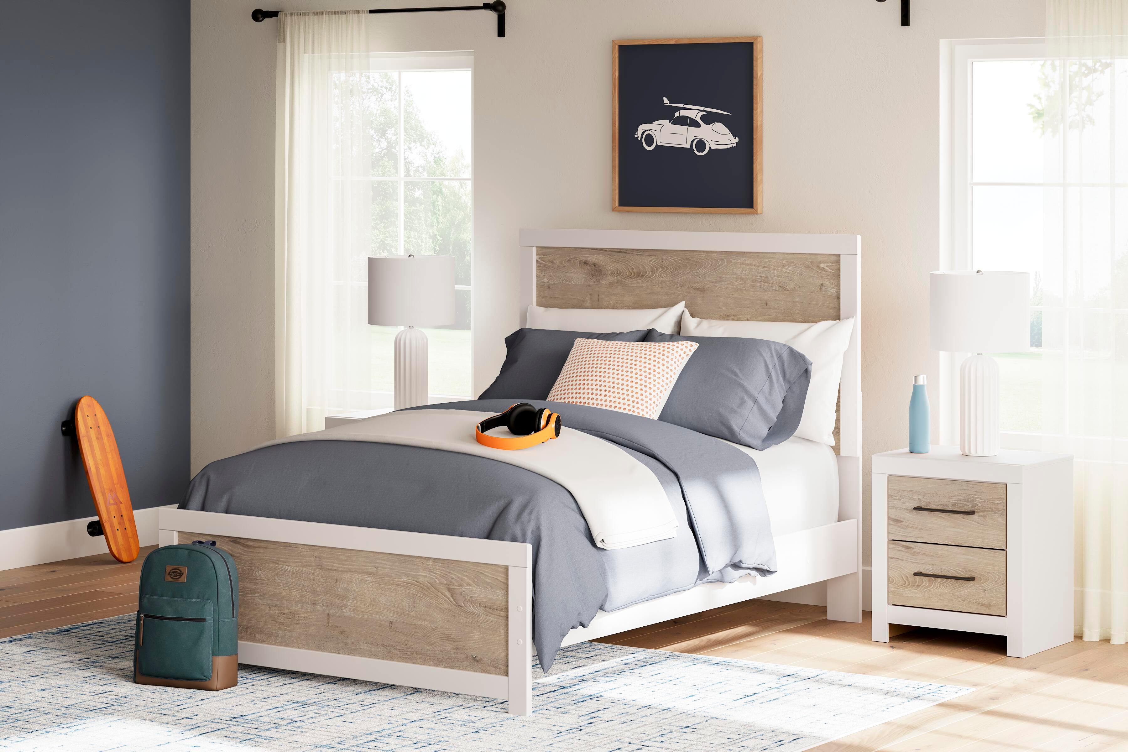 Charbitt Full Panel Bed, , rollover