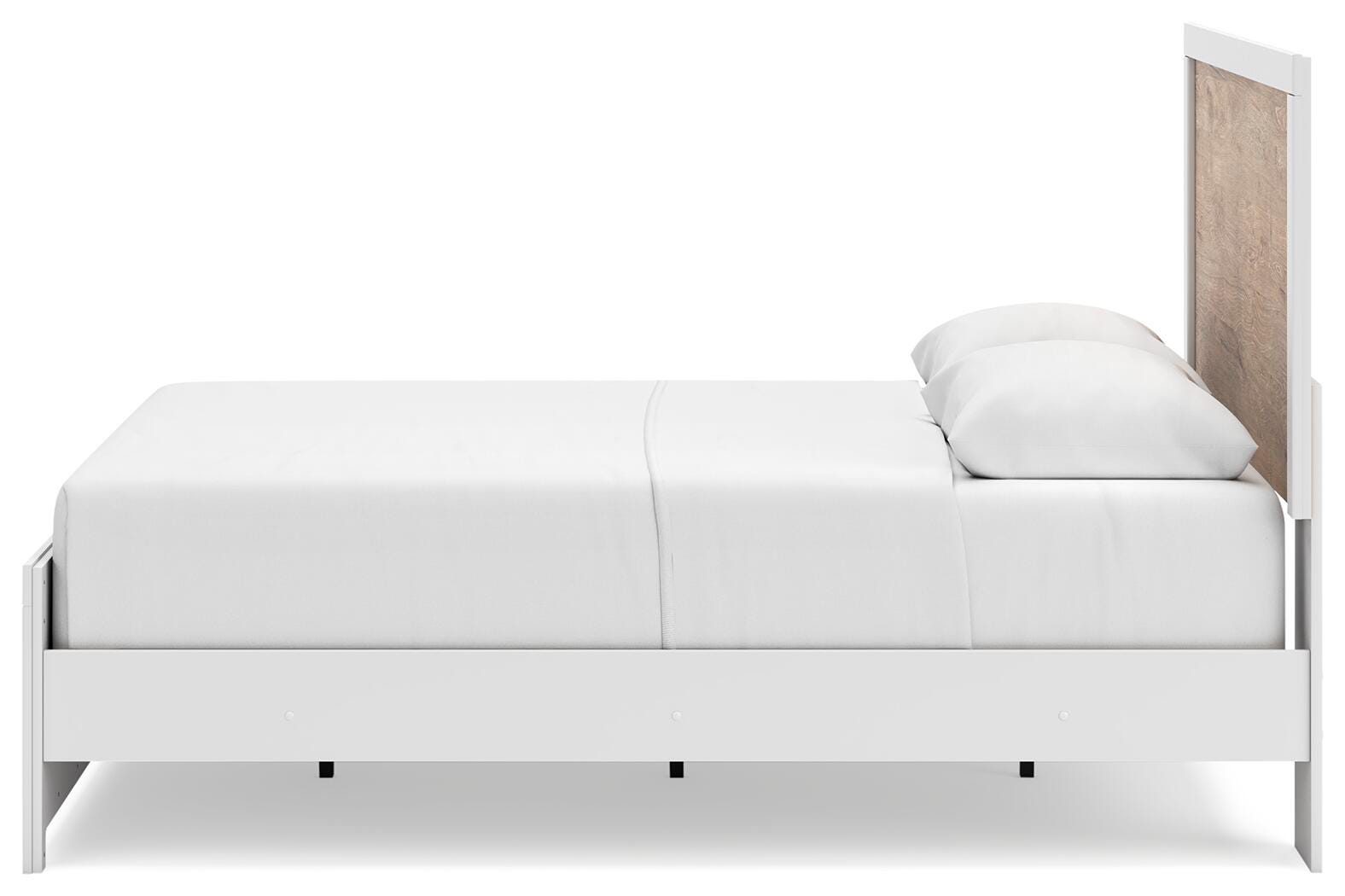 Charbitt Queen Panel Bed, Two-tone, large
