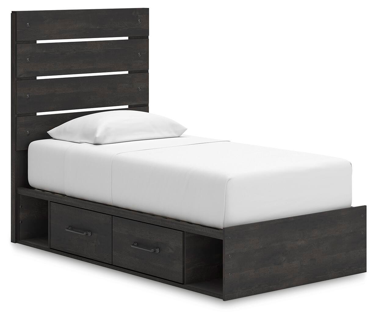 Delmorta Twin Panel Storage Bed - image 2