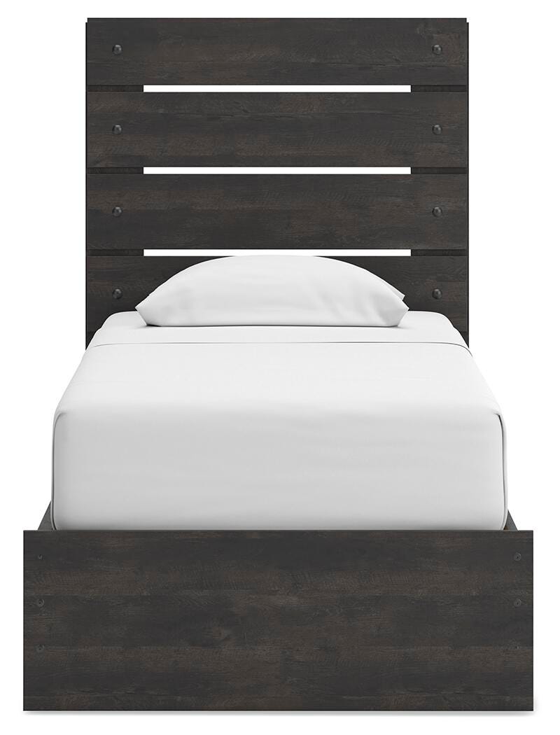 Delmorta Twin Panel Bed with Storage - image 6