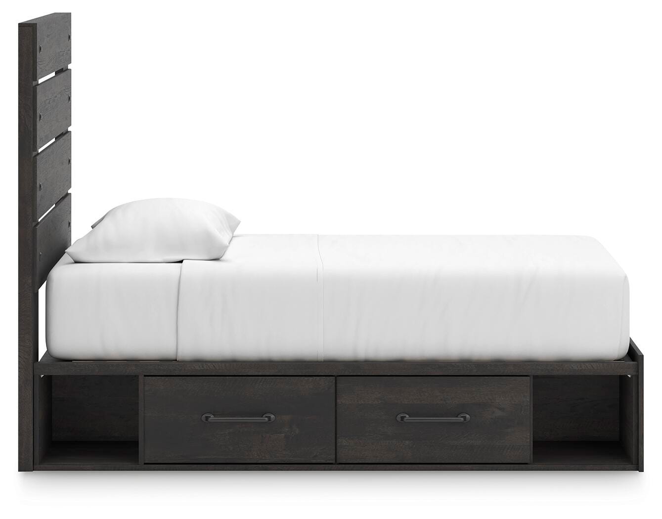 Delmorta Twin Panel Bed with Storage - image 9