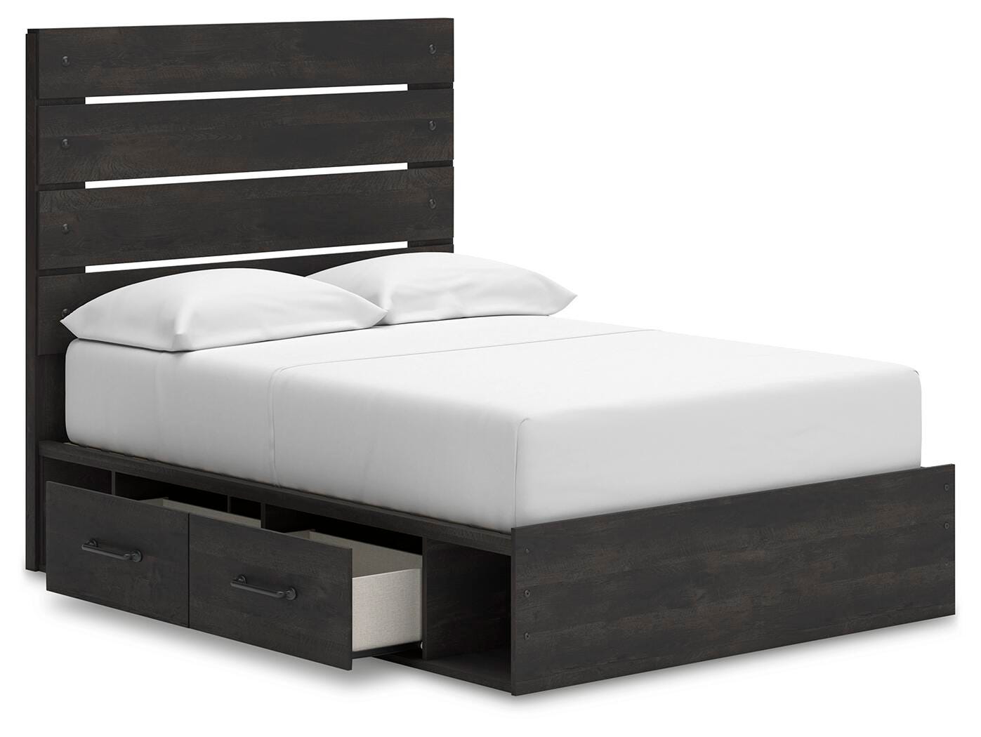 Cama con almacenaje Delmorta de panel completo - image 5