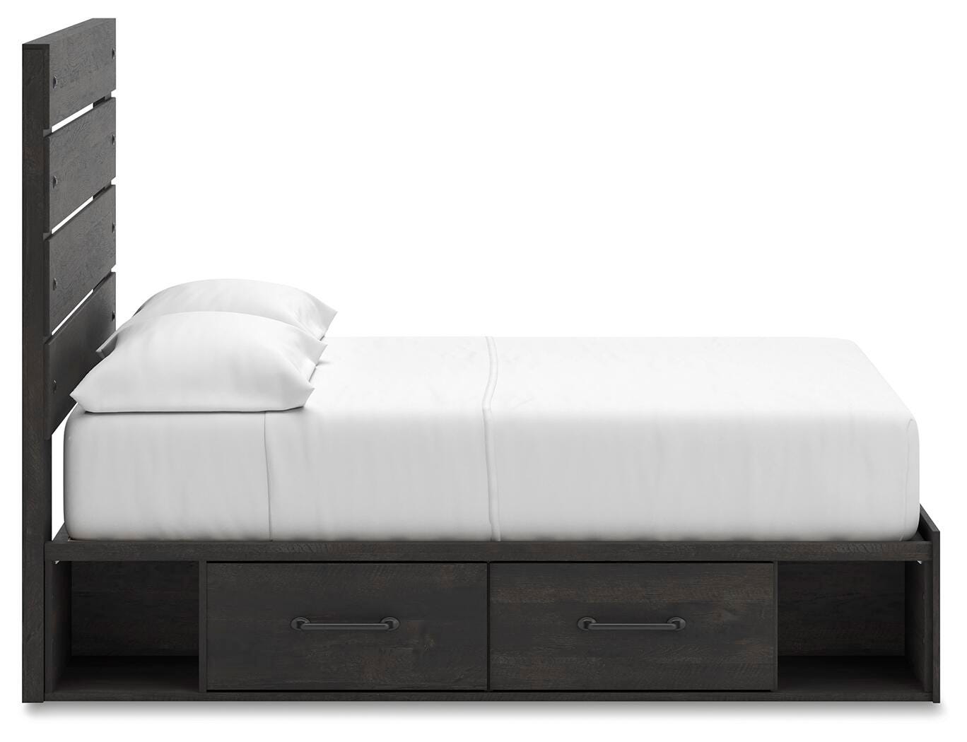 Cama con almacenaje Delmorta de panel completo - image 10
