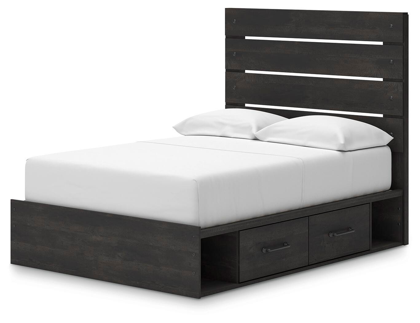 Delmorta Full Panel Bed with Storage - image 6