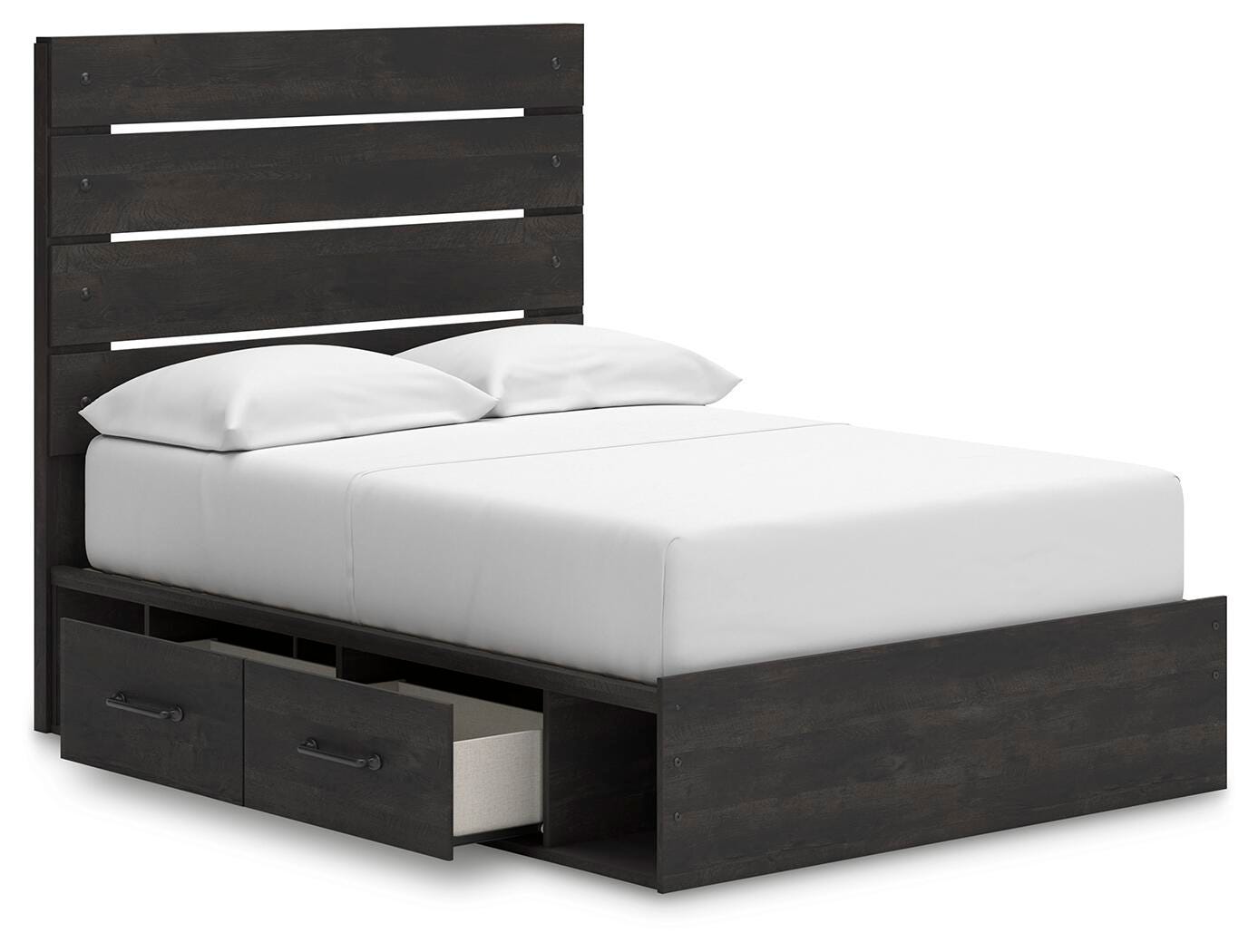 Delmorta Full Panel Bed with Storage - image 5