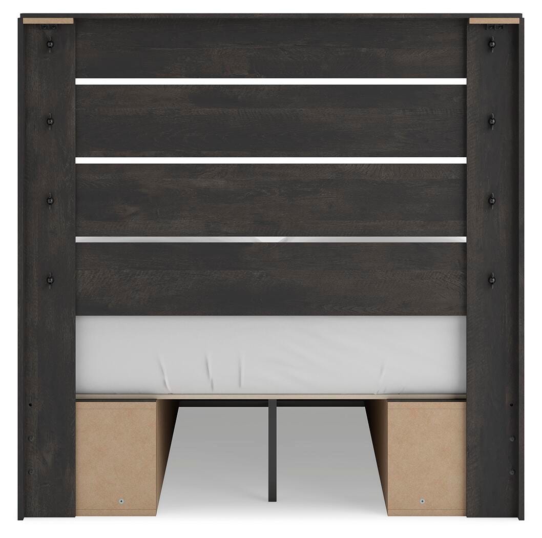 Delmorta Full Panel Bed with Storage - image 8